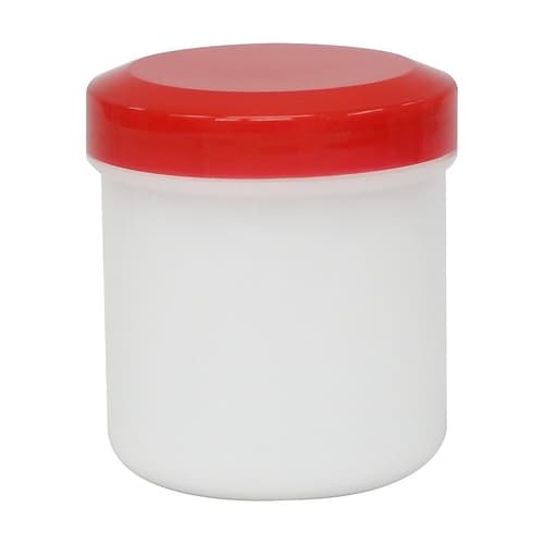 10050−802 軟膏壷50mL赤