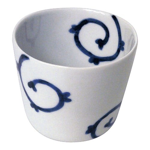 そば猪口 わらび唐草 QSB3301