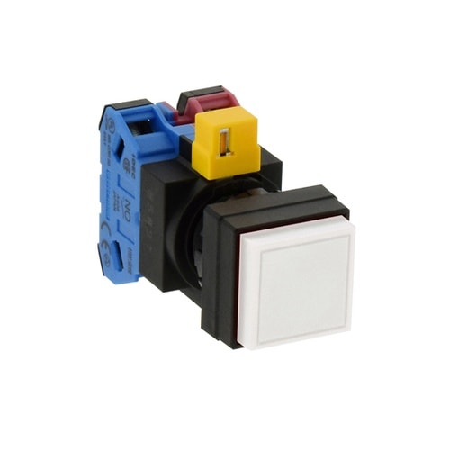 HW2B−A201W 押ボタン角突形