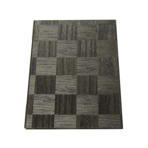 3102600市松柄メニューブック銀茶