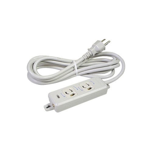 横形OA用抜け止め接地タップ2コ口 MR