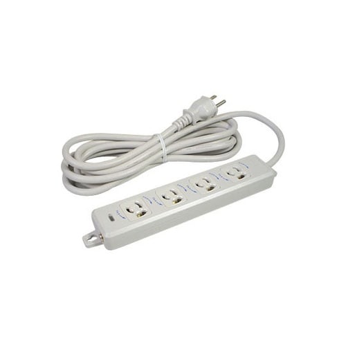 横形OA用抜け止め接地タップ4コ口 MR