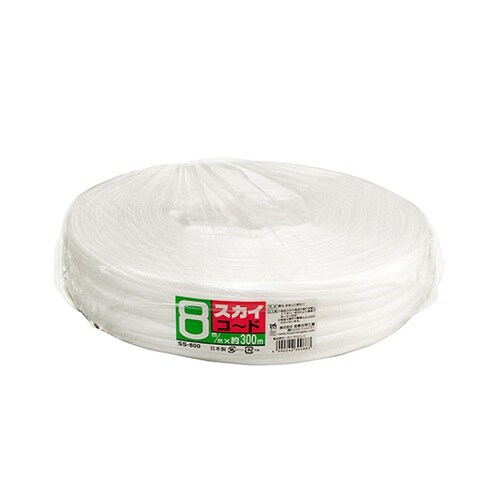 SS800スカイコード白8mm×300m