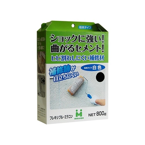 外壁ヒビ割れ補修 フレキシブル・ミラコン