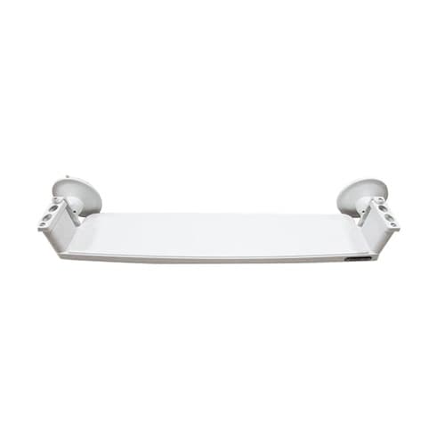 強力吸盤バス棚受け 白 68cm×13.