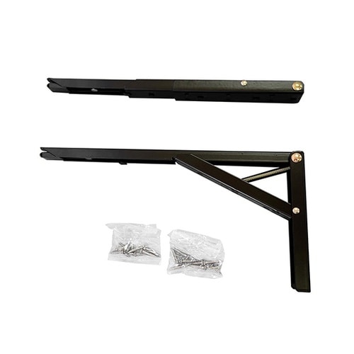 棚受 タッチポン 黒 292mm 2個入