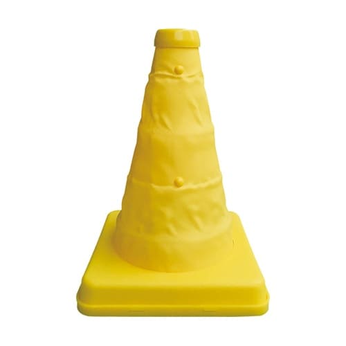8201037 三角コーン イエロー