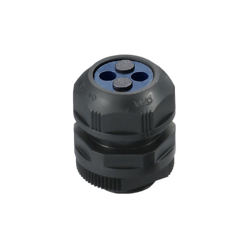 防水キャプコン 耐候性 黒 1袋(10個