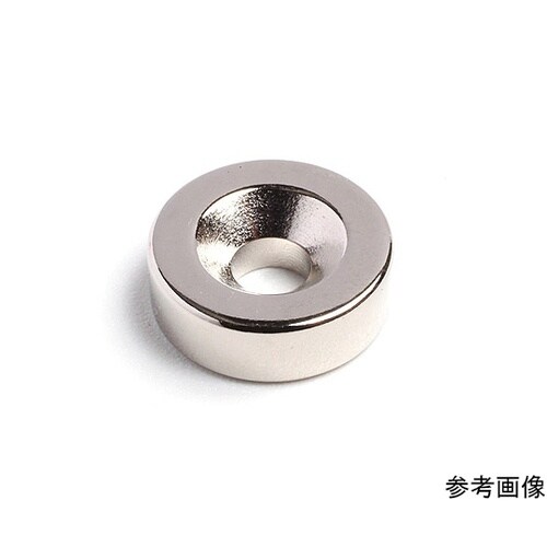 ネオジム Φ15×4−M4皿穴(N40)