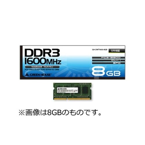 GH−DWT1600−4GH メモリ