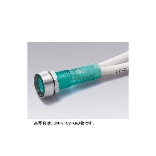 ネオンブラケット 凹型 AC220V 橙