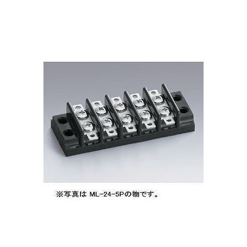 2列型 中継用ネジ式端子台 10極 25