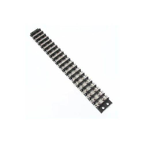 2列型 中継用ネジ式端子台 20極 25