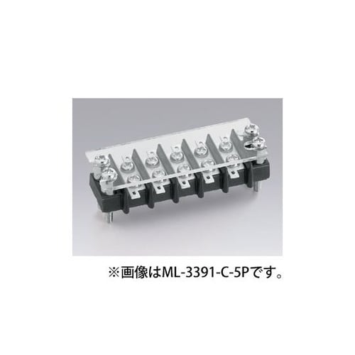 端子台 14極 アクリル板付き