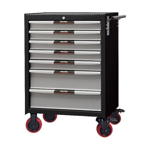 TC2L25BK重量キャビネットカート黒