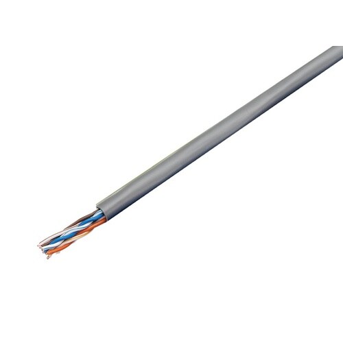 Cat5e LANケーブル 灰色 1巻(