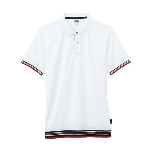 MS3122−15 S リブポロシャツ