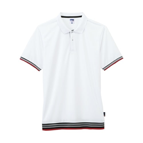 MS3122−15 3L リブポロシャツ