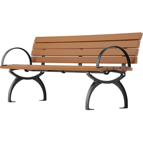 EG−1800A 再生木材背付ベンチ