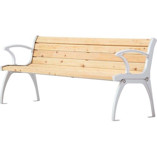 HE−1810AN 天然木材背付ベンチ