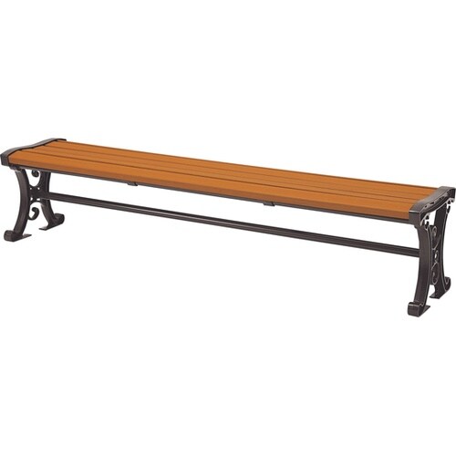 RP−1800BN 再生木材背無ベンチ