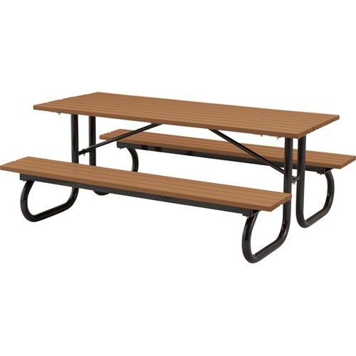 RB−1508TBG 木材テーブルベンチ