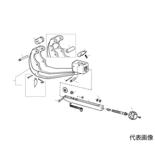 チューブカッター用パーツ スラスト ワッ