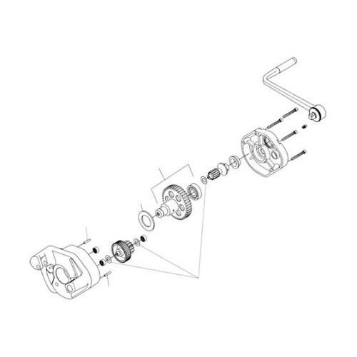 ロールグルーバー用パーツ チェーン ピン