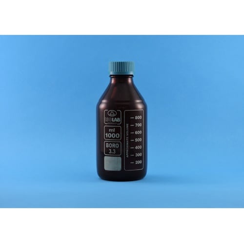 ねじ口瓶 茶 1000mL ibob10