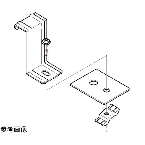 腐食防止振れ止め金具 1箱(10個入)