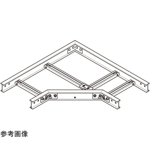 10FRLA100 外直角L形分岐ラック