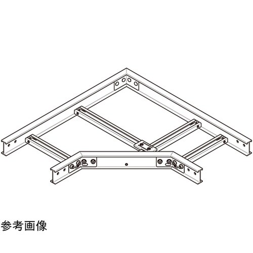 10FRLA80 外直角L形分岐ラック