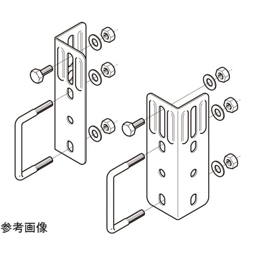 マルチ型接続金具 1箱(2組入) 10F