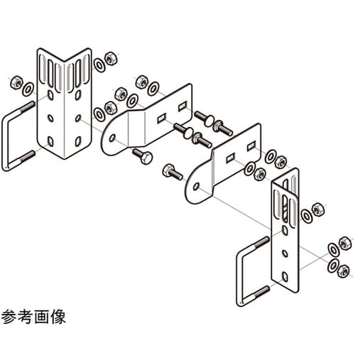 マルチ型接続金具 1箱(2組入) 10F