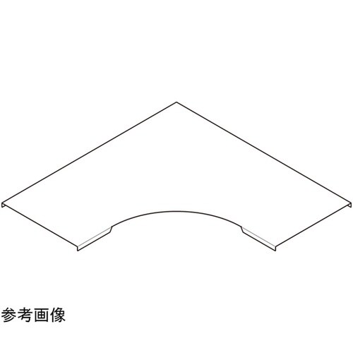 ACVLA100アルミ外直角L形分岐カバ