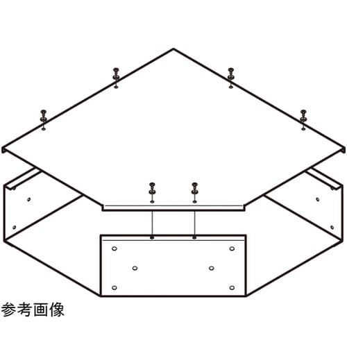 ADL2020 アルミダクトL形分岐