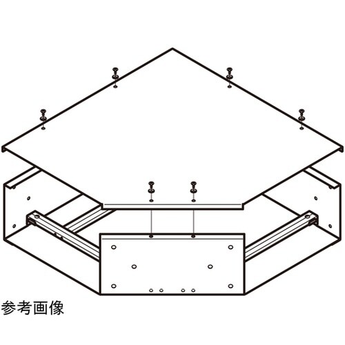 ADLK2010 アルミダクトL形分岐