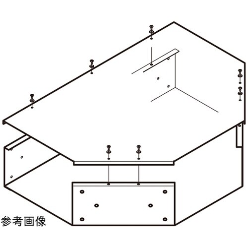 ADT2020 アルミダクトT形分岐