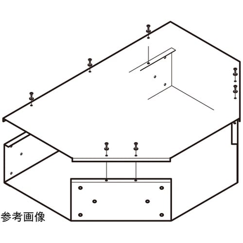 ADT4015 アルミダクトT形分岐