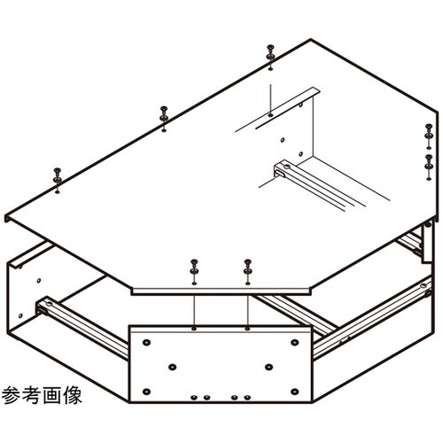 ADTK4010 アルミダクトT形分岐