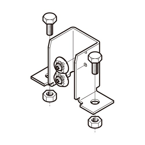 ADU5 盤接続金具