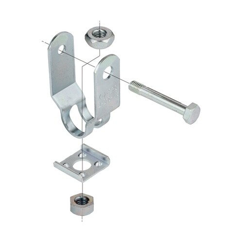 長穴付きダクター用吊り金具 1箱(10個