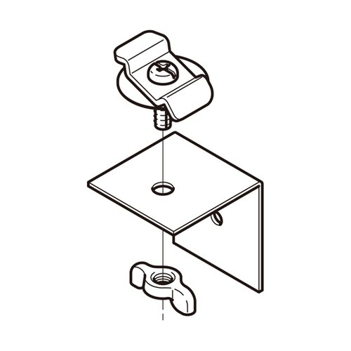 分岐ボックス用止め金具 1箱(10個入)