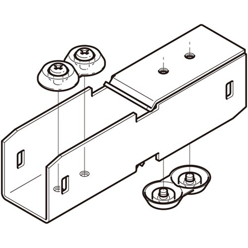 DGURD2 開口上下向き違い継金具