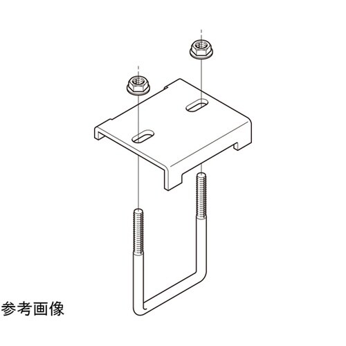 形鋼用交差支持金具 1箱(10個入) D