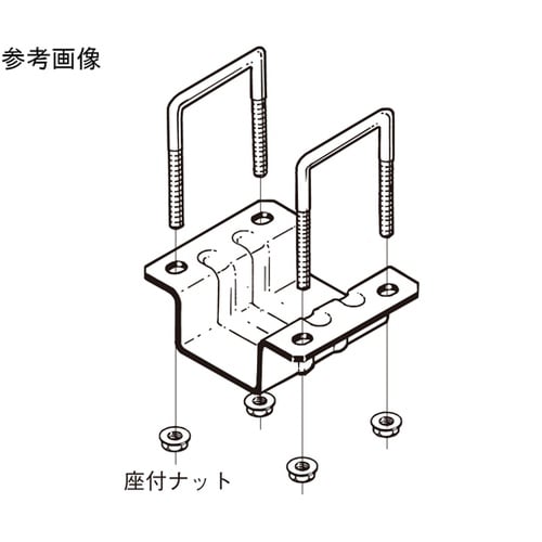 交差支持金具 1箱(10個入) DHCR