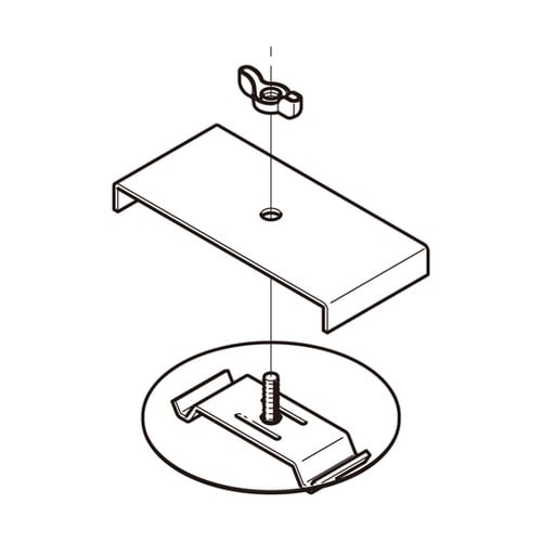 照明器具取付金具用補助金具 1箱(10個