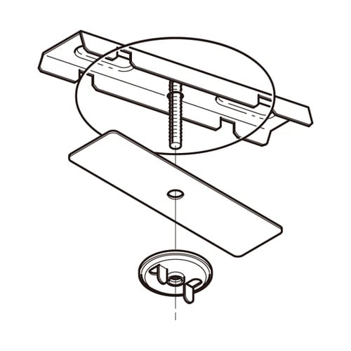 照明器具取付金具 1箱(10個入) DK