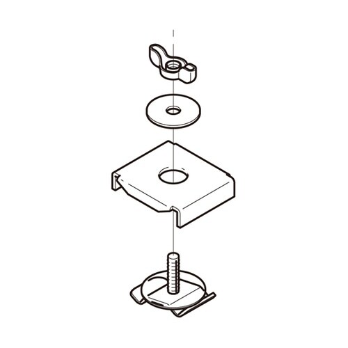 照明器具取付金具用補助金具 1箱(20個
