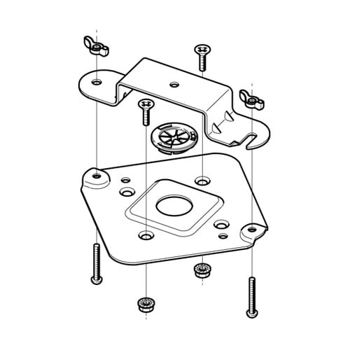 DKGL3 誘導灯取付金具